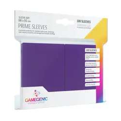 GameGenic Card Protection Prime Sleeves - Purple (10 packs of 100) New - Image 1