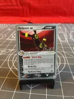 Vintage 2006 Pokemon World Championships Umbreon Ex 112/115 Card - Image 1