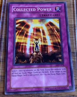 Yu-Gi-Oh TCG Collected Power LON-078 Unlimited Regular Common Card Played LP - Image 1