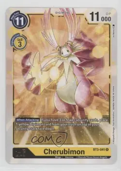 2021 Digimon Card Game - Release Special Ver 15 Rare Cherubimon #BT3-041 - Image 1