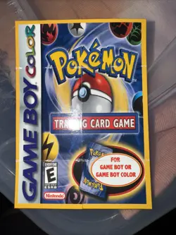 2000 POKEMON TGC Promo FLIP/FOLDING Card for Gameboy Color-Card Only-VGC - Image 1