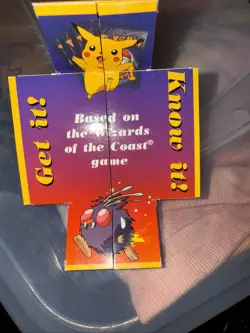 2000 POKEMON TGC Promo FLIP/FOLDING Card for Gameboy Color-Card Only-VGC - Image 4