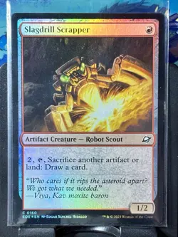 Slagdrill Scrapper - FOIL - MTG - Edge of Eternities - EOE - 0160 - COMMON ~ NM - Image 2
