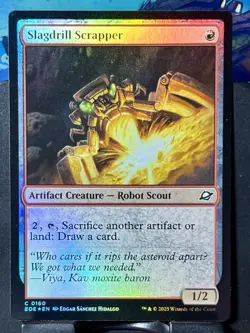 Slagdrill Scrapper - FOIL - MTG - Edge of Eternities - EOE - 0160 - COMMON ~ NM - Image 3