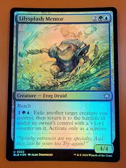 1x Lilysplash Mentor | FOIL | Bloomburrow | MTG Magic Cards - Image 1