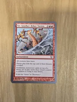 Yet Another Aether Vortex - #091/140 Unhinged UNH Magic MTG - Regular - Image 1