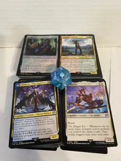 FF Gift Bundle Box 400 Eng MTG Final Fantasy C and U bulk MTG plus crystal die - Image 2