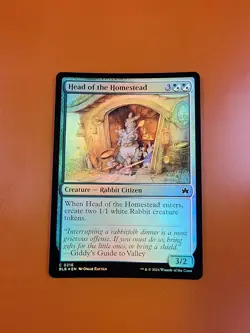 1x Head of the Homestead | FOIL | Bloomburrow | MTG Magic Cards - Image 3