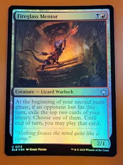 1x Fireglass Mentor | FOIL | Bloomburrow | MTG Magic Cards - Image 1