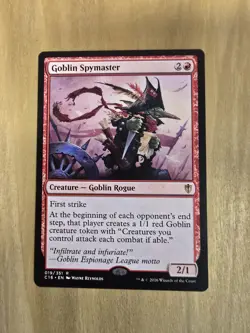 Goblin Spymaster - #019/351 (NM) Commander 2016 C16 Magic MTG - Regular - Image 1