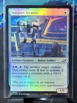 Starport Security - FOIL - MTG - Edge of Eternities - EOE - 0039 - COMMON ~ NM - Image 2