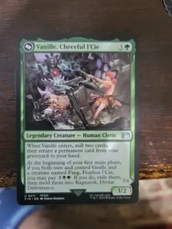 MTG Final Fantasy Fang, Fearless L'Cie And Vanille, Cheerful L'Cie - Image 2