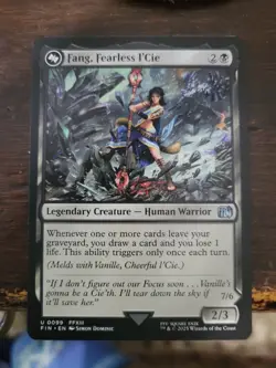 MTG Final Fantasy Fang, Fearless L'Cie And Vanille, Cheerful L'Cie - Image 3