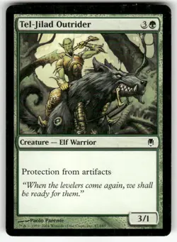 TEL-JILAD OUTRIDER #87 (COMMON) MTG DARKSTEEL - Image 1