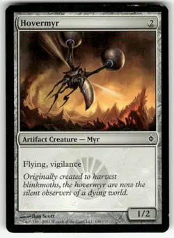 HOVERMYR #138 (COMMON) MTG NEW PHYREXIA - Image 1