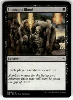 INNOCENT BLOOD #19 (COMMON) MTG EXPLORERS OF IXALAN - Image 1