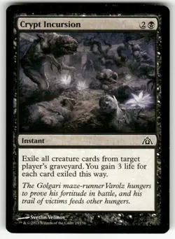 CRYPT INCURSION #23 (COMMON) MTG DRAGON'S MAZE - Image 1