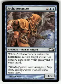 ARCHAEOMANCER #41 (COMMON) MTG MAGIC 2013 (M13) - Image 1
