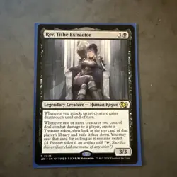 MTG - Rev, Tithe Extractor. Foundations - Jumpstart 2025. Rare Black - Anime Art - Image 1