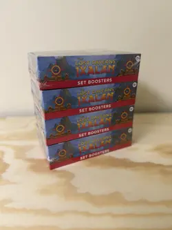 MTG Lost Caverns of Ixalan Set Booster Box Lot of 4 New Sealed LCI Magic - Image 1