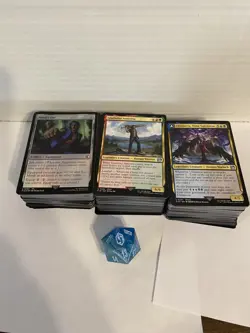 FF Gift Bundle Box 300 Eng MTG Final Fantasy C and U bulk MTG plus crystal die - Image 2