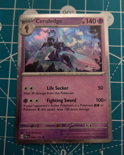 Ceruledge Pokemon Paldea Evolved 098/193 Cosmos Holo Promo NM - Image 1