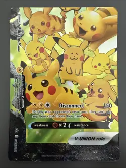 Pikachu V-Union SWSH141 SWSH: Sword & Shield Promo Cards Holo Pokemon TCG - NM - Image 1