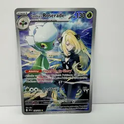 Pokemon Cynthia's Roserade 184/182 Destined Rivals NM Fresh from Pack - Image 1