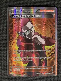 Maxie's Hidden Ball Trick 158/160 XY Primal Clash Ultra Rare Pokemon DMG (Pics) - Image 1