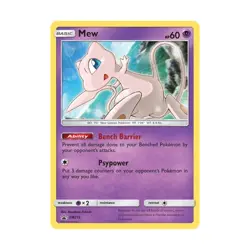 Pokemon SM Promos Mew - SM215 (P) #SM215 (Holo) NM - Image 1