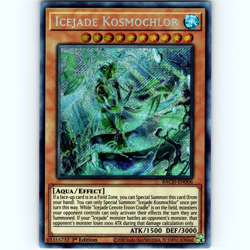 Yugioh Icejade Kosmochlor BACH-EN006 1st Edition Secret Rare Holo - NM 💎 - Image 1