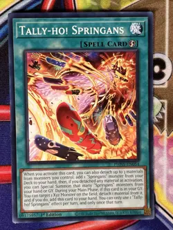 Yugioh Tally-Ho! Springans PHHY-EN054 Single - Image 1