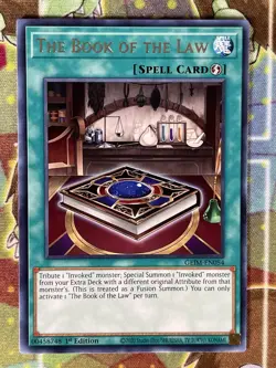 Yugioh The Book Of The Law GEIM-EN054 Single - Image 1