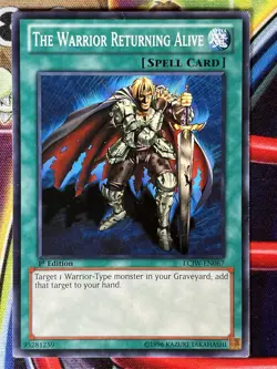 Yugioh The Warrior Returning Alive LCJW-EN067 Single - Image 1