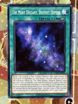 Yugioh The Most Distant, Deepest Depths POTE-EN090 Single - Image 1