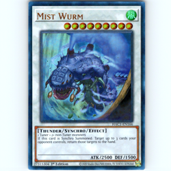 Yugioh Mist Wurm HAC1-EN166 1st Edition Duel Terminal Ultra Rare Holo - NM 💎 - Image 1