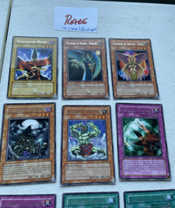 1996 Yugioh AST Ancient Sanctuary ~ 1 HOLO ~ 10 RARE ~ 80 Card LOT - Image 4