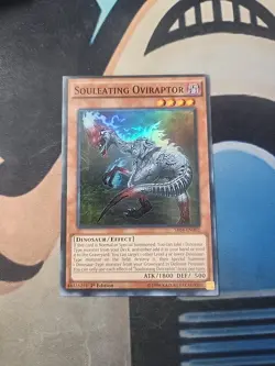 Souleating Oviraptor SR04-EN002 Super Rare 1st Ed NM Yugioh - Image 1
