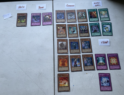 1996 Yugioh CDIP Cyberdeck Horn ~ 1 HOLO ~ 2 RARE ~ 20 Card Lot - Image 1