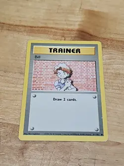 Bill Base Set 1999 Unlimited Print 91/102 Pokemon Card ¿ - Image 1