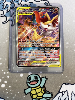 Charizard & Braixen GX SM230 - SM: Sun & Moon Promo Pokemon Card MP Holo - Image 1
