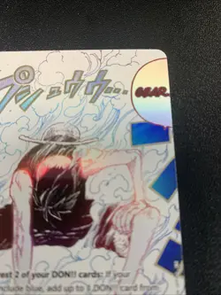 Gear Two Alt Art OP11-080 R A Fist of Divine Speed One Piece card game ENGLISH - Image 3