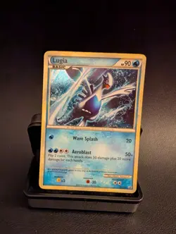 Lugia HGSSO2 Holo Heartgold & Soulsilver 2010 Promo Pokemon Card LP - Image 1