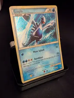 Lugia HGSSO2 Holo Heartgold & Soulsilver 2010 Promo Pokemon Card LP - Image 5