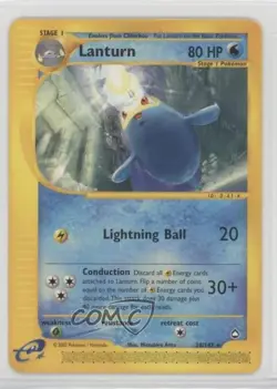 Lanturn Pokemon e-Card Series Aquapolis #20 2002 - Image 1