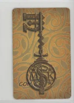 2012 Sorcerers of the Magic Kingdom Trading Cards Keyhole/Key Card - Image 1