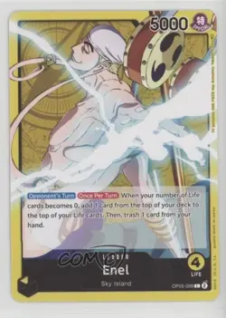 2023 One Piece Card Game: Awakening of the New Era OP05 L Enel #OP05-098 - Image 1