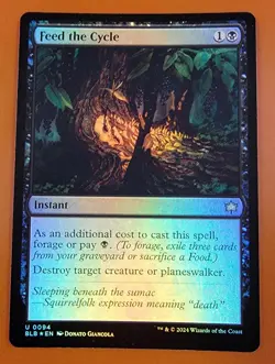 1x Feed the Cycle | FOIL | Bloomburrow | MTG Magic Cards - Image 1