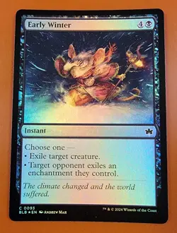 1x Early Winter | FOIL | Bloomburrow | MTG Magic Cards - Image 1