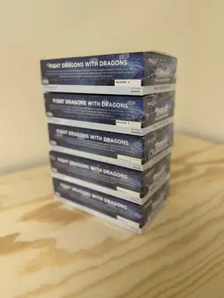 MTG Tarkir Dragonstorm Booster Box Lot of 5 New Sealed TDM Magic - Image 3